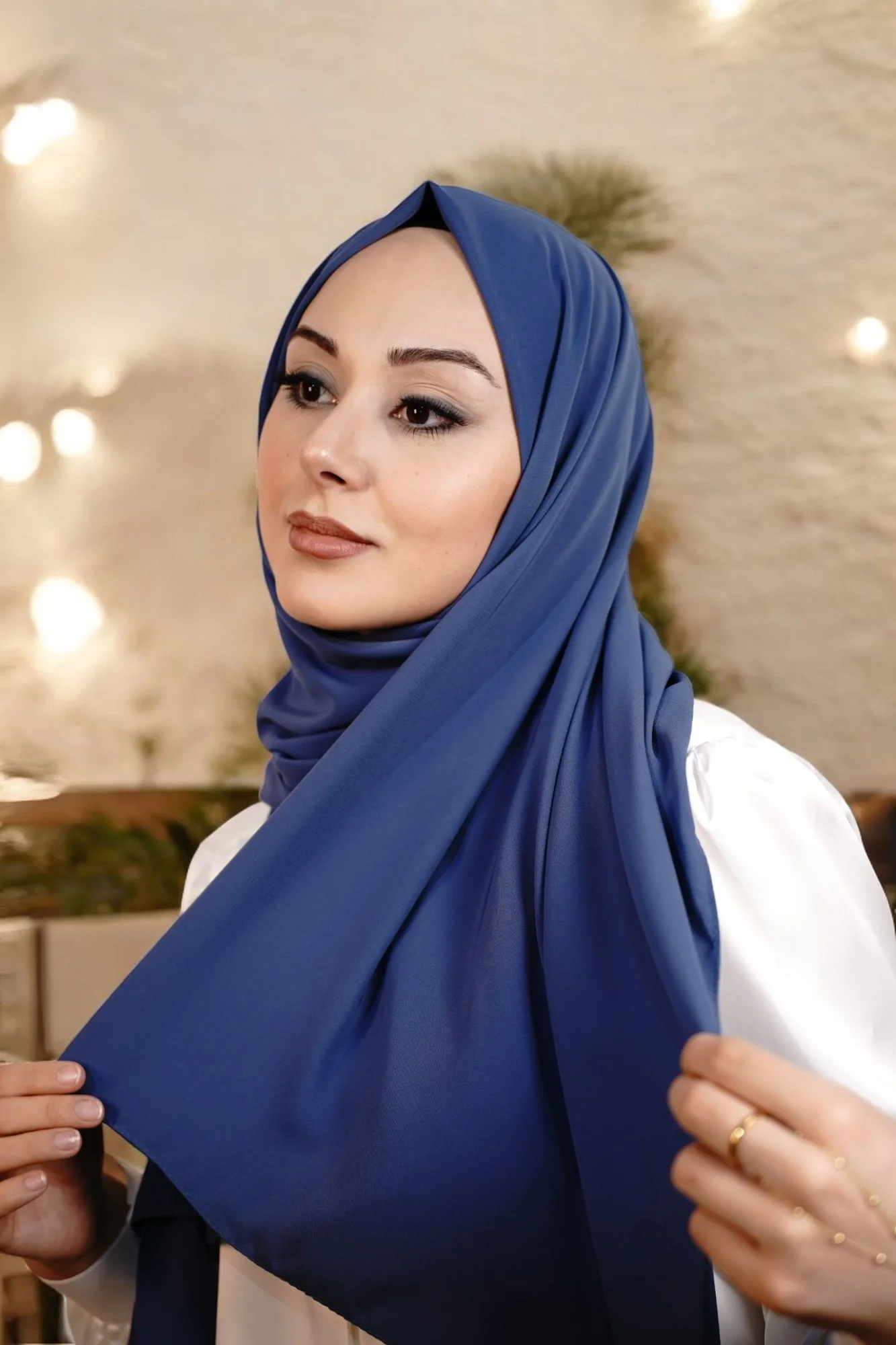 Medine İpeği Lüks Seri - Mavi